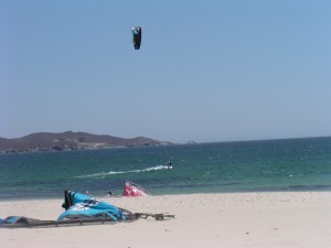 kite boarding