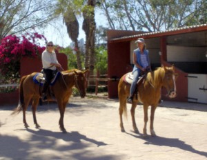 horseback riding in San Carlos