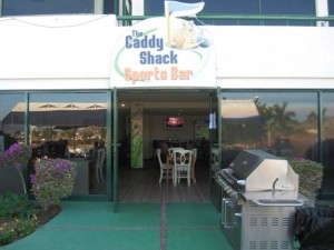 Caddy shack golf course